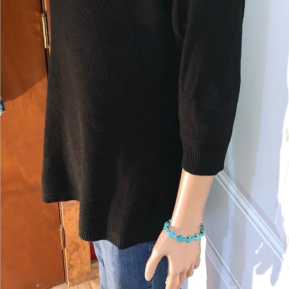 New York & Company outfit black sweater size XL curvy boot cut jeans size 12 - Picture 6 of 15